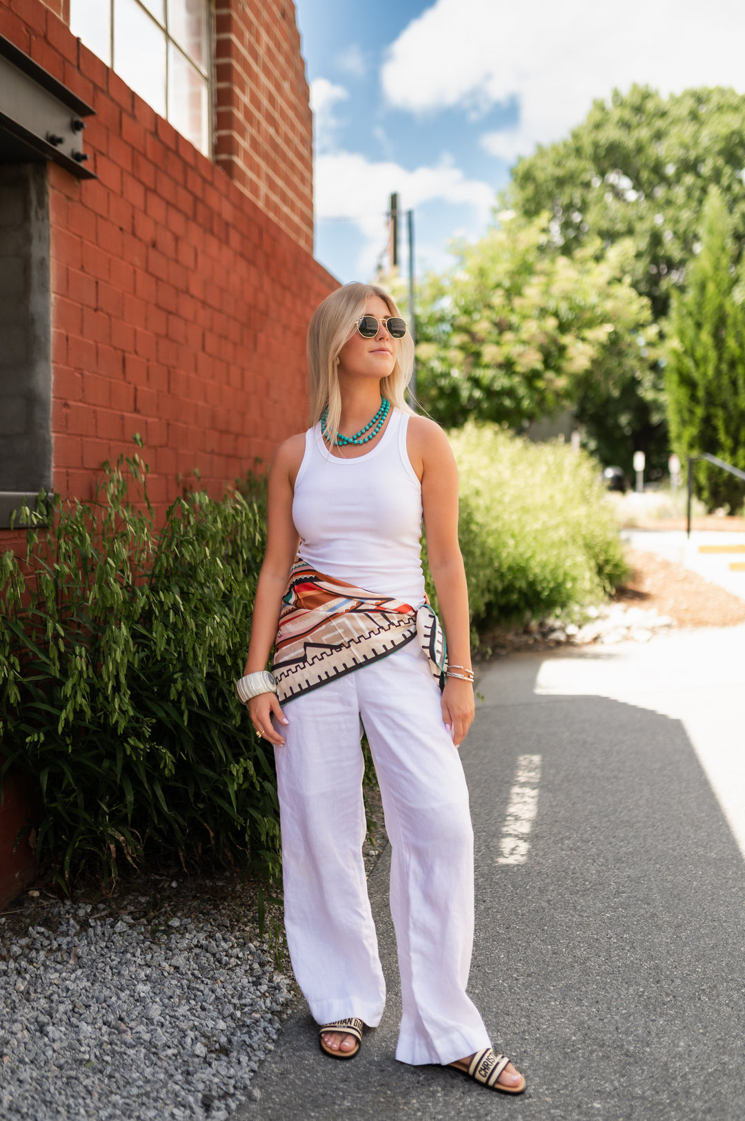 The Pippa Silk Scarf