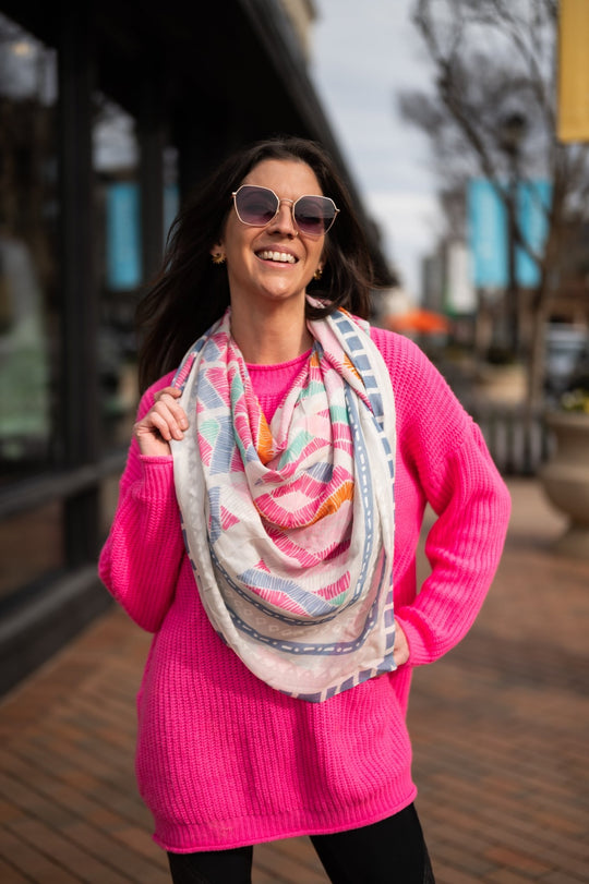The Secret Shawl - CB Grey - Shawl