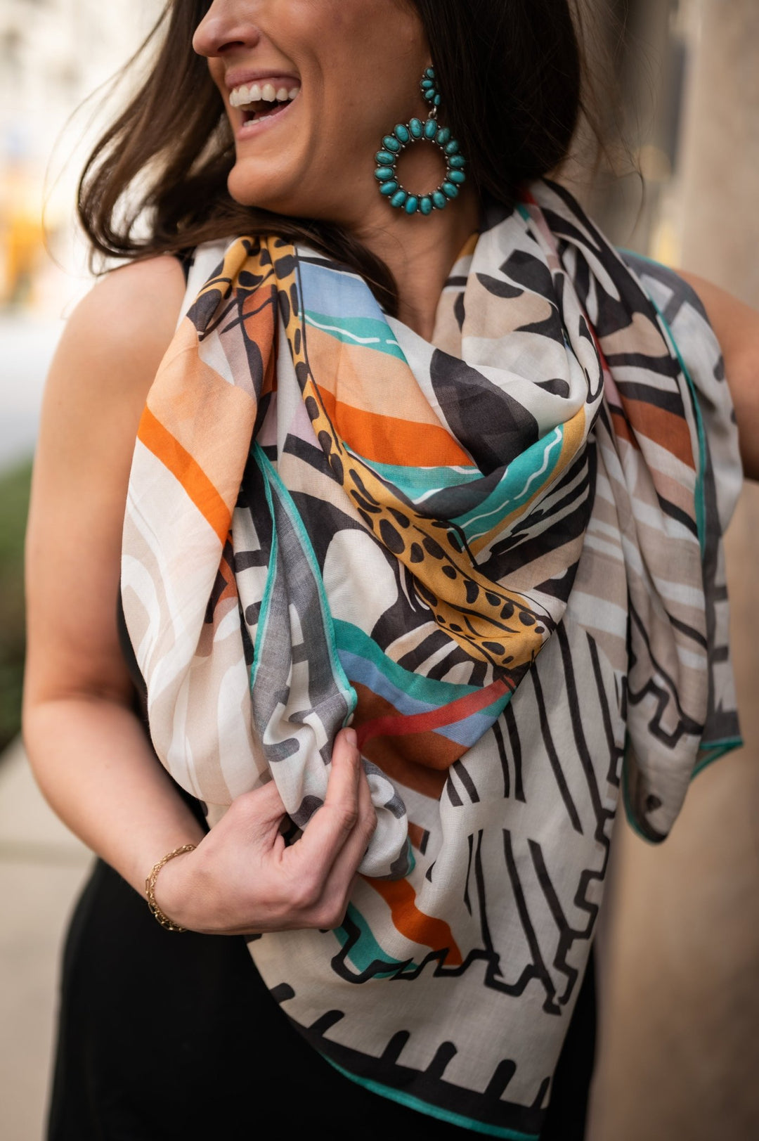 The Pippa Shawl - CB Grey - Shawl