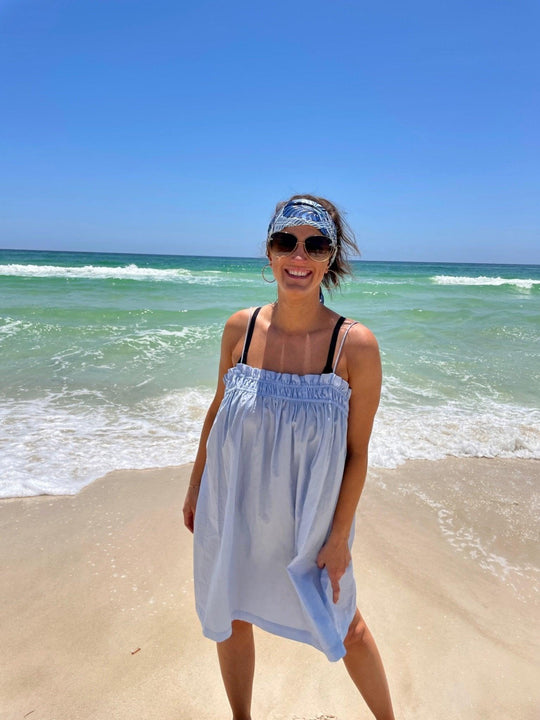 The Annie Silk Scarf - CB Grey - Scarf