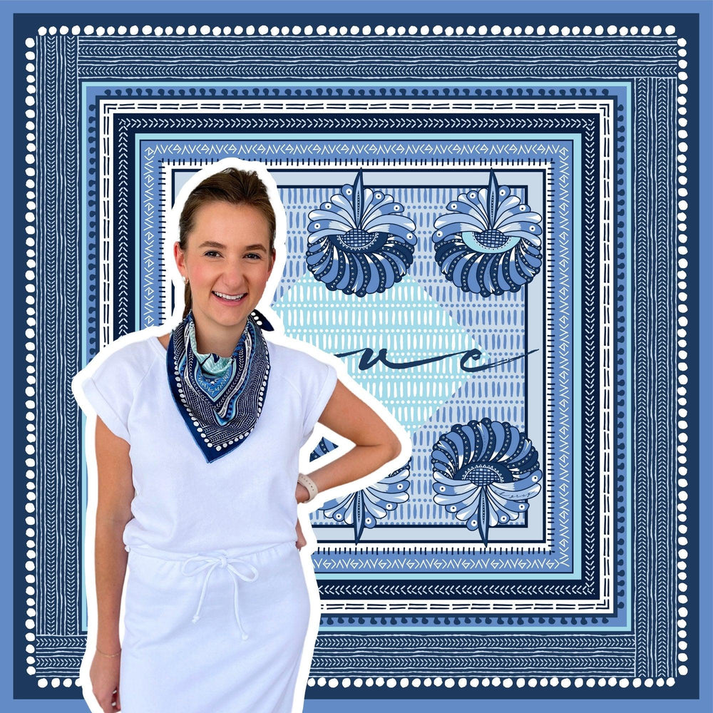 CB Grey - The Annie Silk Scarf