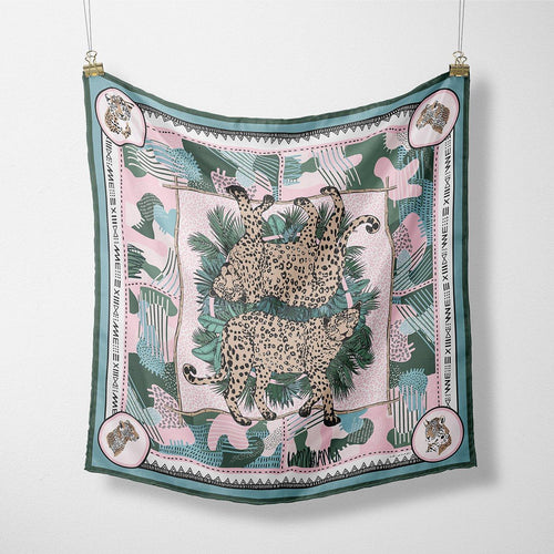 CB Grey - The Aubree Silk Scarf
