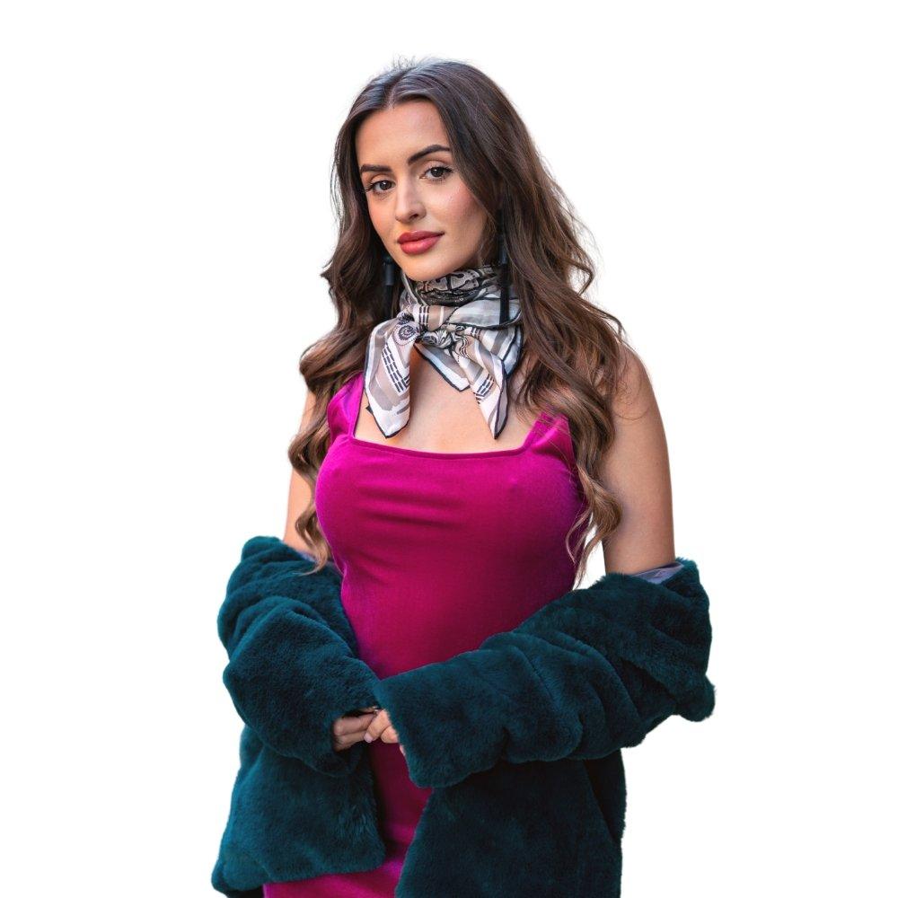The Cheryl Scarf: Last One! - CB Grey - Scarf