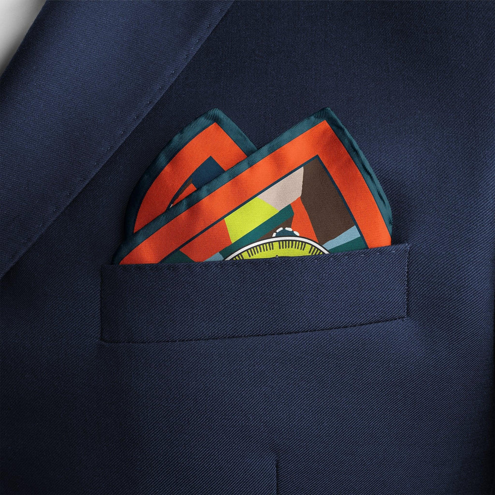 CB Grey - The Curamia Pocket Square