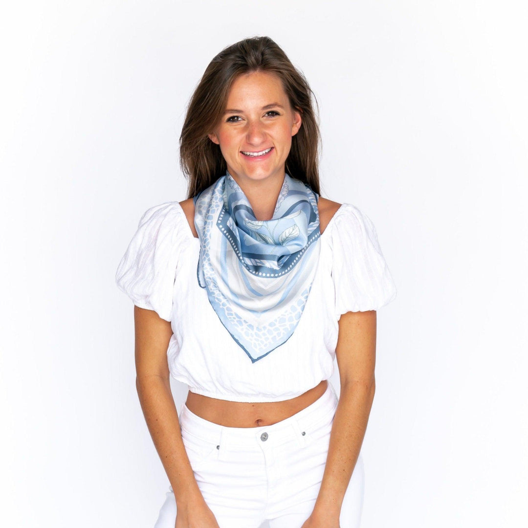 CB Grey - The Lauren Silk Scarf