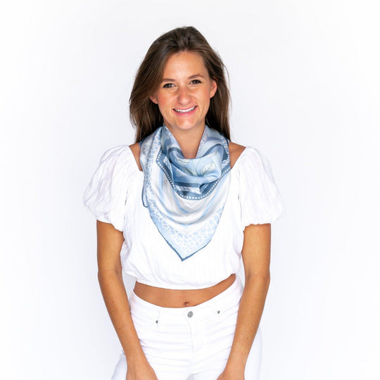 CB Grey - The Lauren Silk Scarf