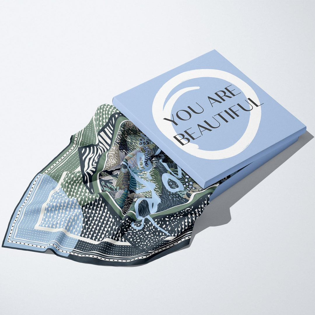 CB Grey - The Meredith Silk Scarf