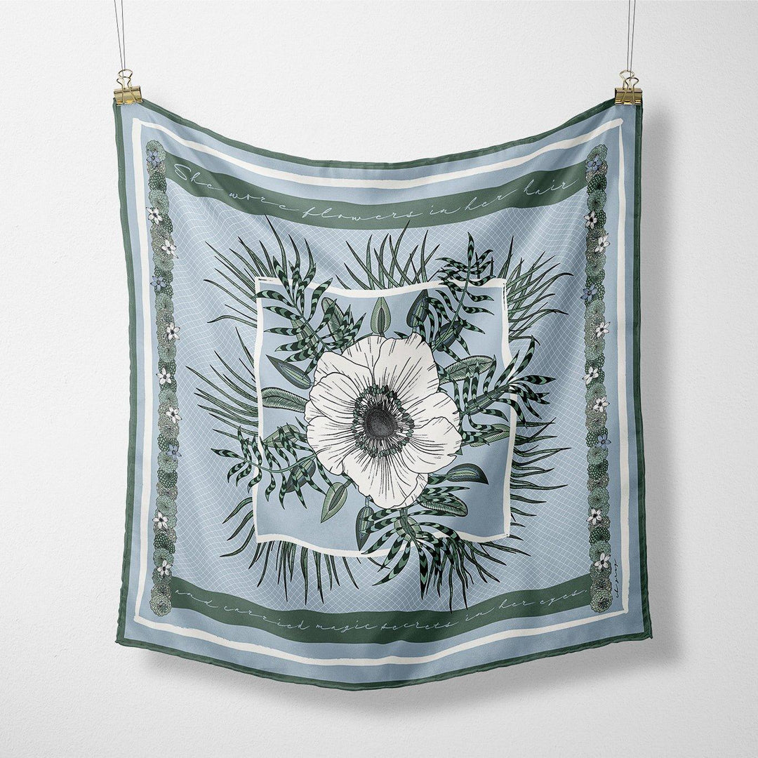 CB Grey - The Sarah Silk Scarf