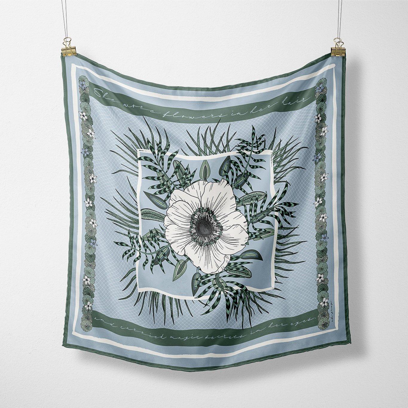 CB Grey - The Sarah Silk Scarf