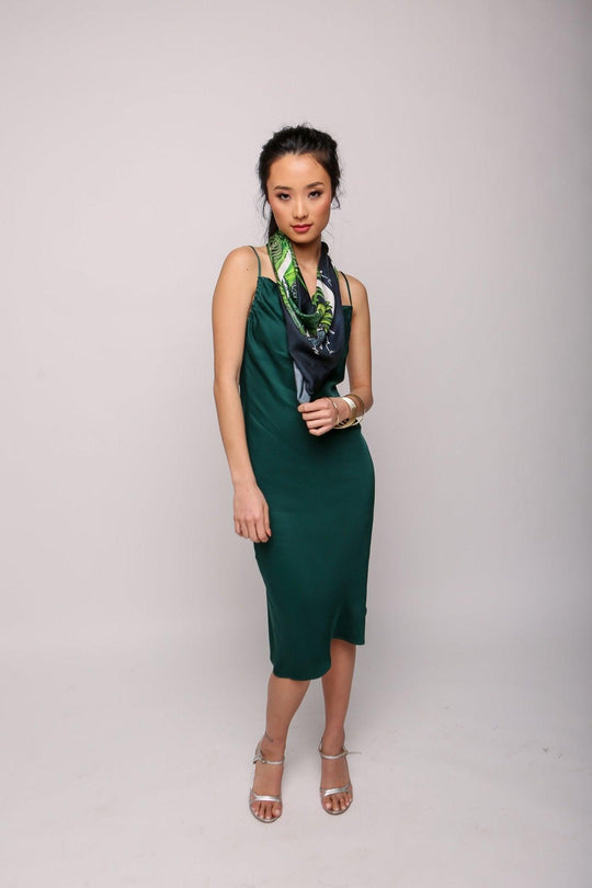 CB Grey - The Whitney Silk Scarf