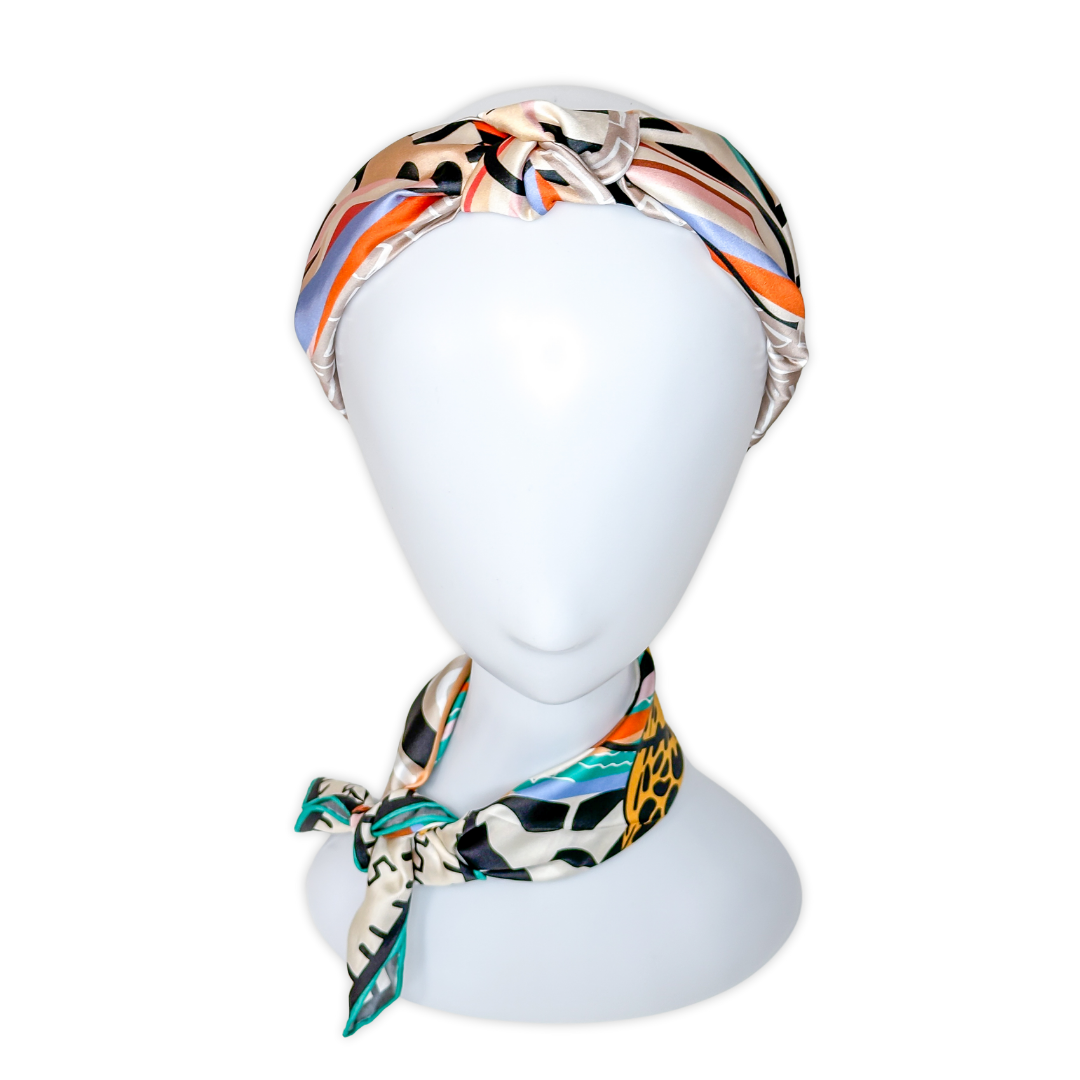 The Pippa Silk Knotted Headband