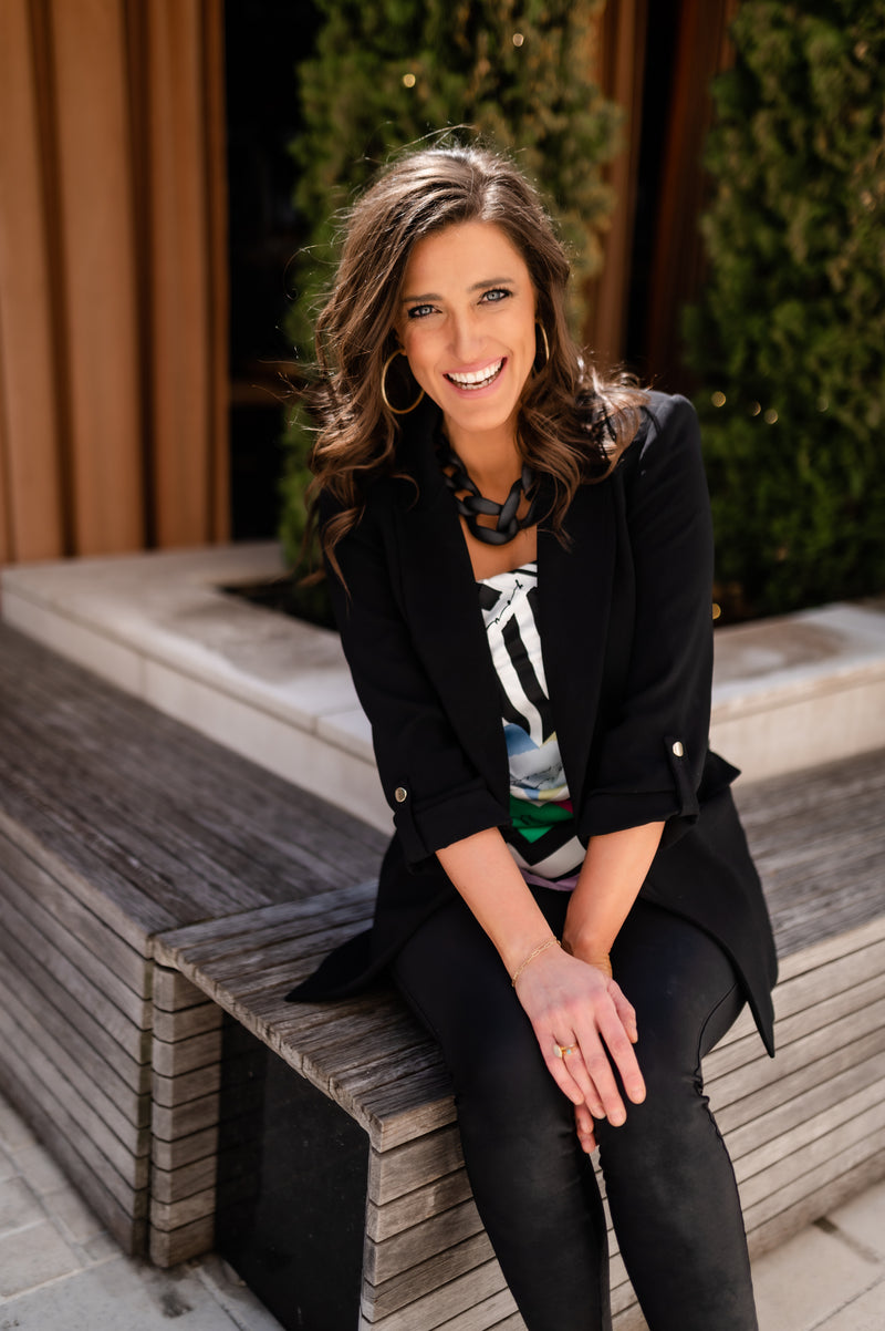 Courtney Buchanan, founder and designer of CB Grey