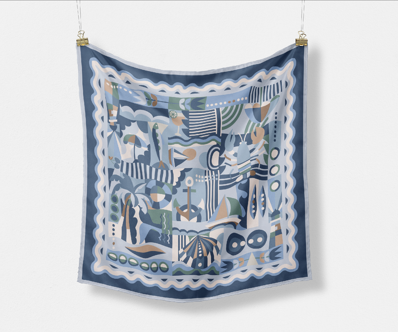 Silk Scarves — the artwork