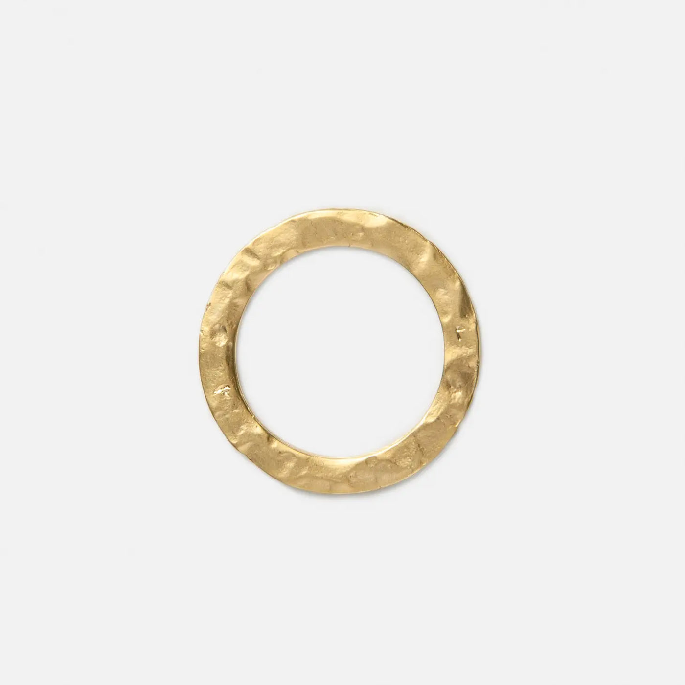 Hammered Scarf Ring