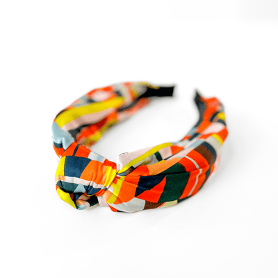 The Curamia Silk Knotted Headband