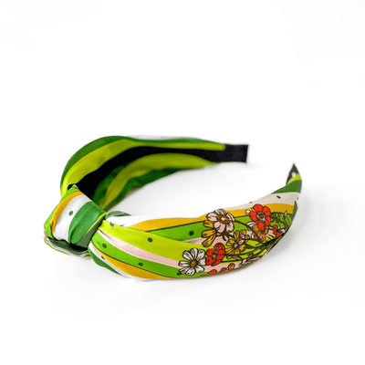 The Carson Silk Knotted Headband