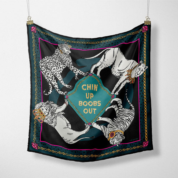The Kat — hand-drawn CB Grey design