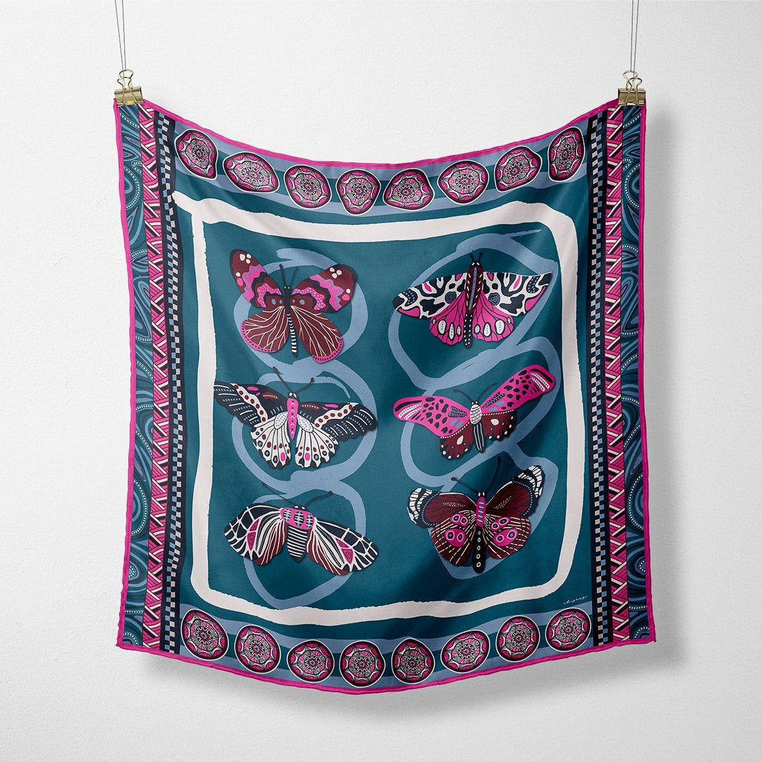 CB Grey - The Belle Silk Scarf