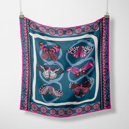 CB Grey - The Belle Silk Scarf