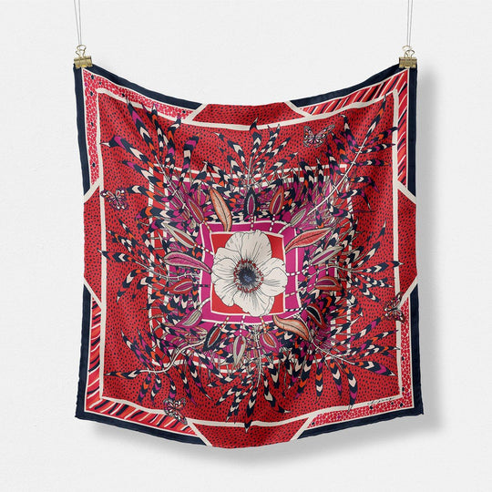 CB Grey - The Catherine Silk Scarf