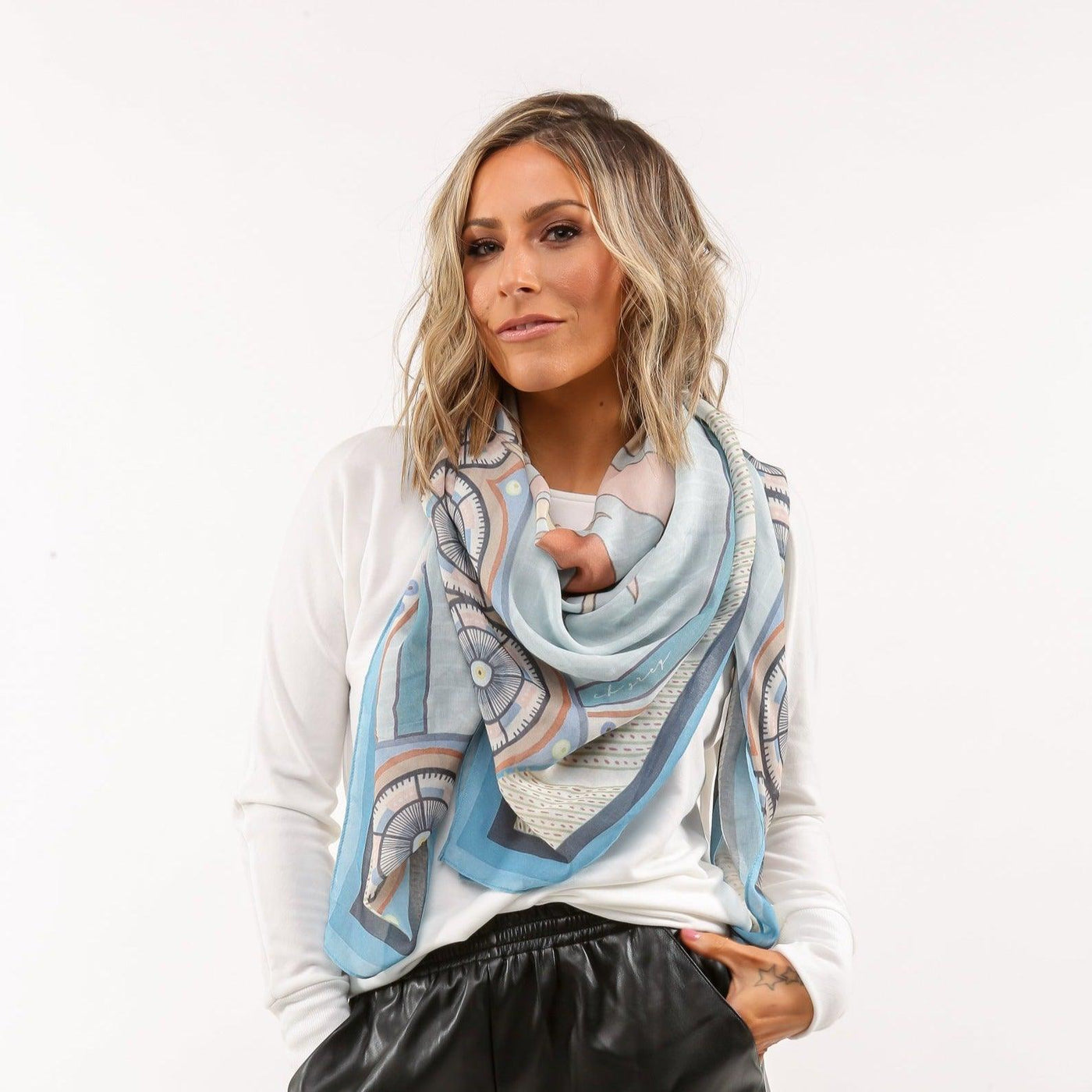 CB Grey - The Layla Shawl