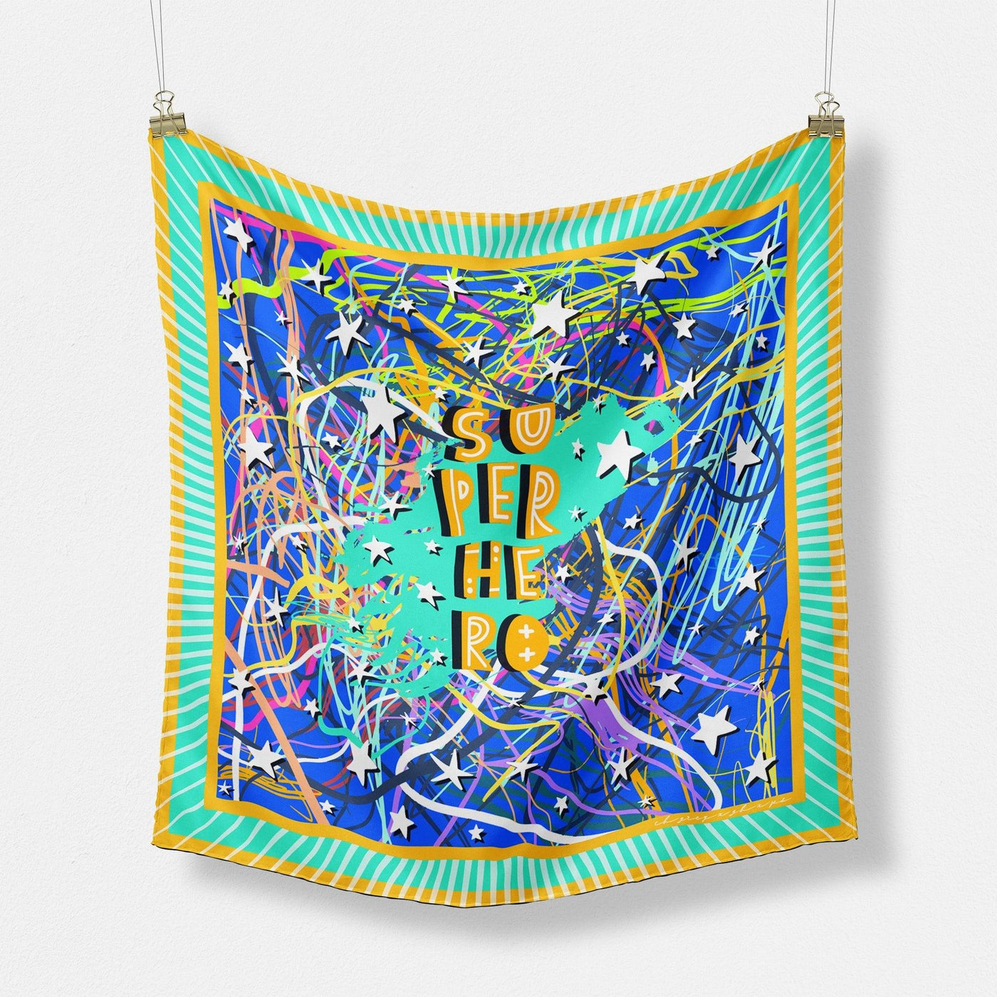 CB Grey - The SUPERHERO Scarf